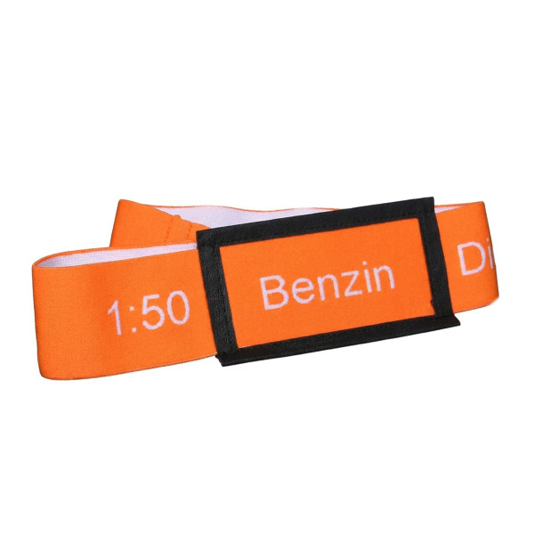 MotoLibre Kanister Beschriftungsband NieMehrFalschBetanken! orange NMFB-orange