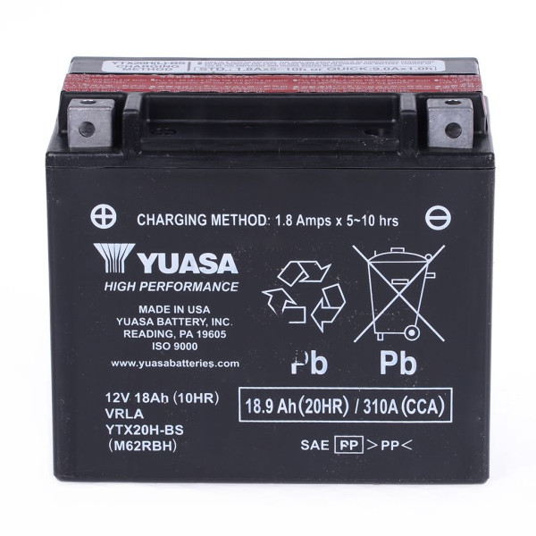 Batterie 12V 18AH YTX20H-BS Wartungsfrei Yuasa