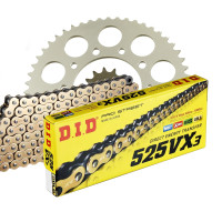 KMP360 Kettenkit passt für Royal Enfield Interceptor 650 EFI Twin ABS 22-25 DID 525 VX3 KMP360 Kettenkit passt für Royal Enfield Interceptor 650 EFI Twin ABS 22-25 DID 525 VX3