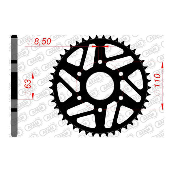 Kettenrad 71202-46 STAHL #520