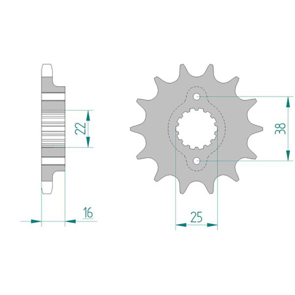 Ritzel 52608-15 #525 Sport