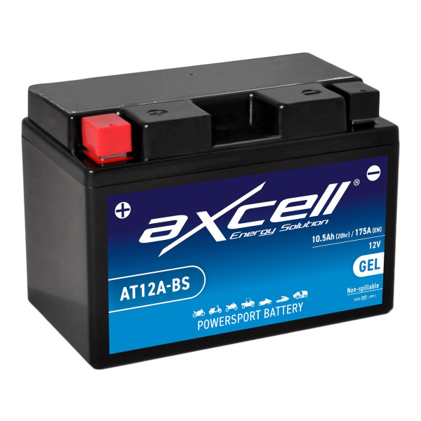 Batterie 12V YT12A-BS GEL AXCELL 51218