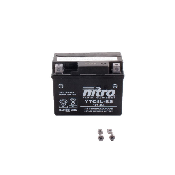 Batterie 12V 4AH YTX4L-BS Gel Nitro 50314