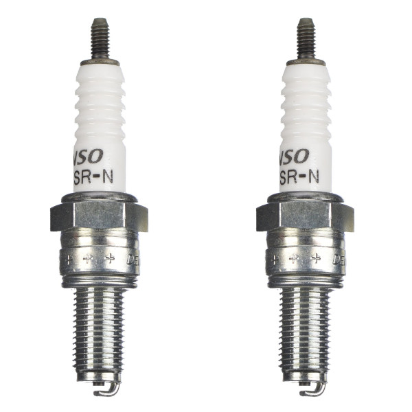 Zündkerze Denso U27ESR-N m. Schraub-Nippel 2er Set