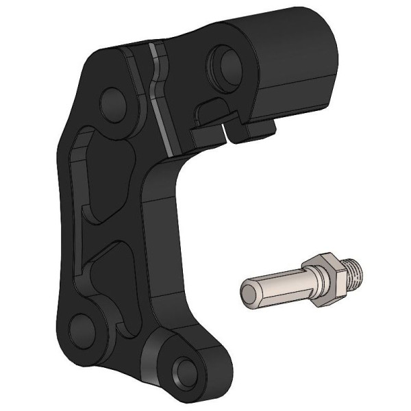 Moto-Master Bremssattel-Adapter Supermoto Street Adapter 300 mm Ø links 211154