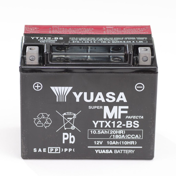 Batterie 12V 10AH YTX12-BS Wartungsfrei Yuasa