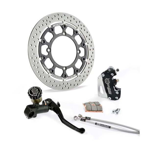 Moto-Master Supermoto Kit 300 Halo Bremsscheibe Bremssattel Bremspumpe 313096