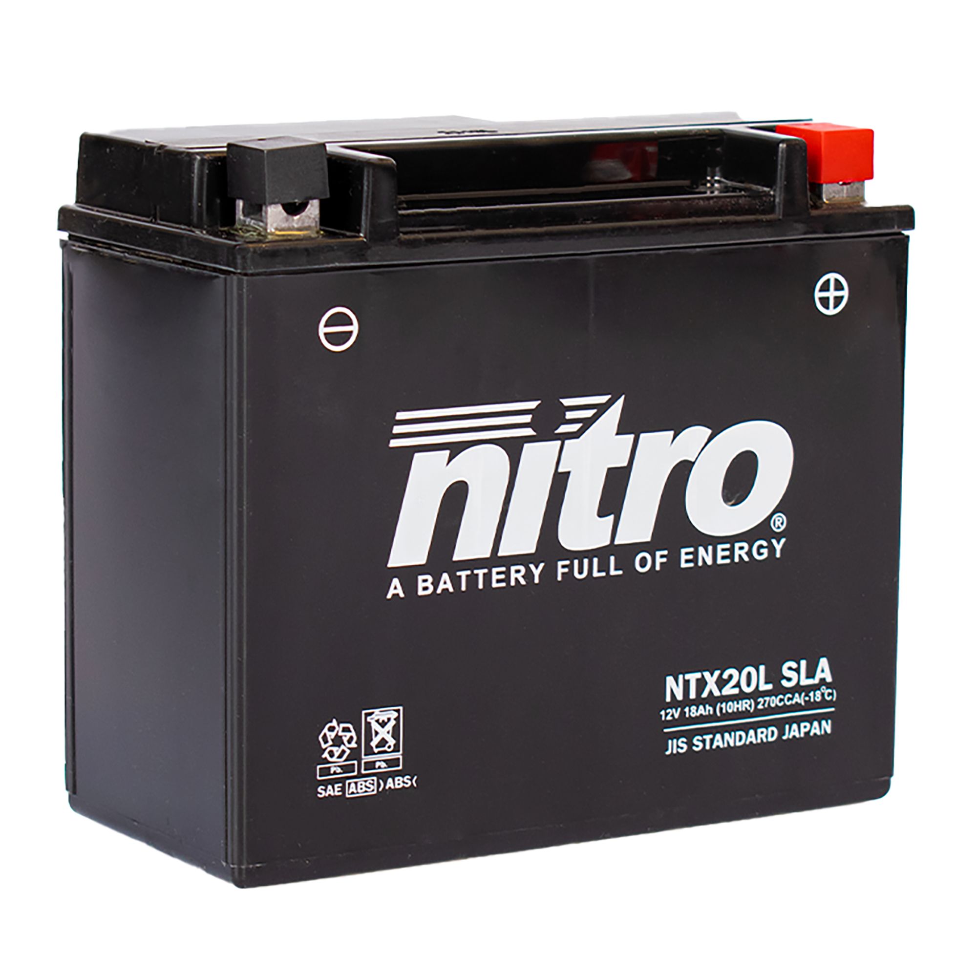 Batterie V Ah Ytx L Bs Gel Nitro Kr Ger Moto Parts