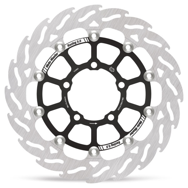 Moto-Master Bremsscheibe Flame vorn links schwim. Racing Flame - 5,5mm 112463