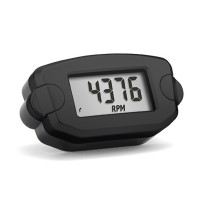 MotoLibre Betriebsstundenzähler TTO schwarz mit Drehzahlmesser 987232 MotoLibre Betriebsstundenzähler TTO schwarz mit Drehzahlmesser 987232