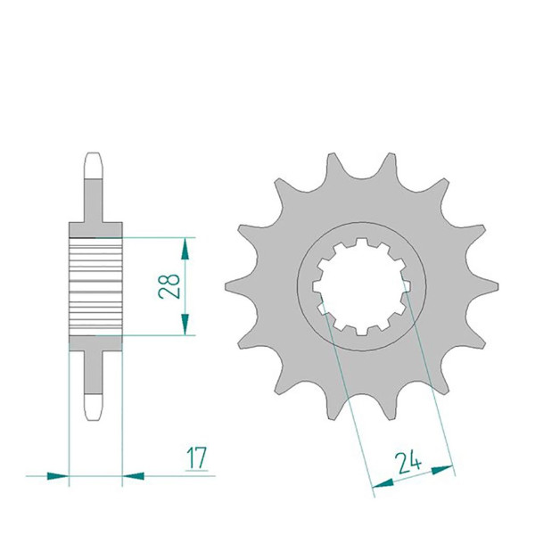 Ritzel 20516-16 #520