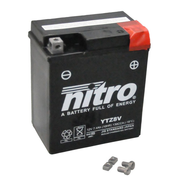 Batterie 12V 7,4AH YTZ8V Gel Nitro