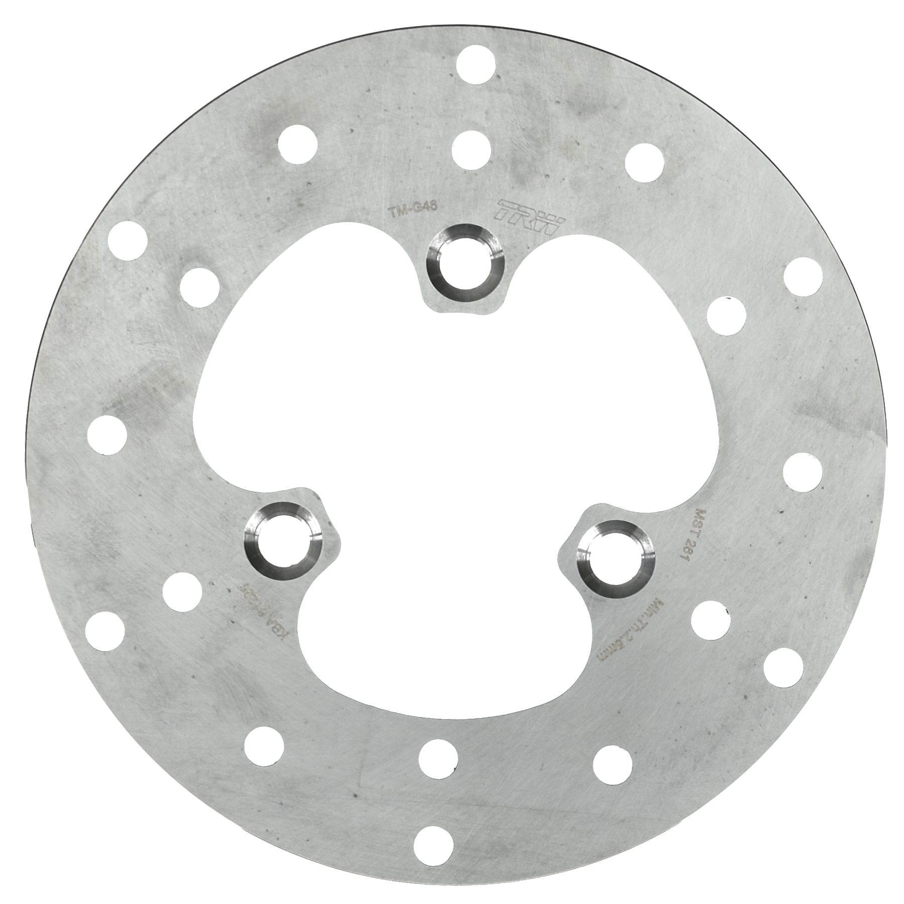 TRW Bremsscheibe (für: Peugeot Speedfight 2 50 LC )