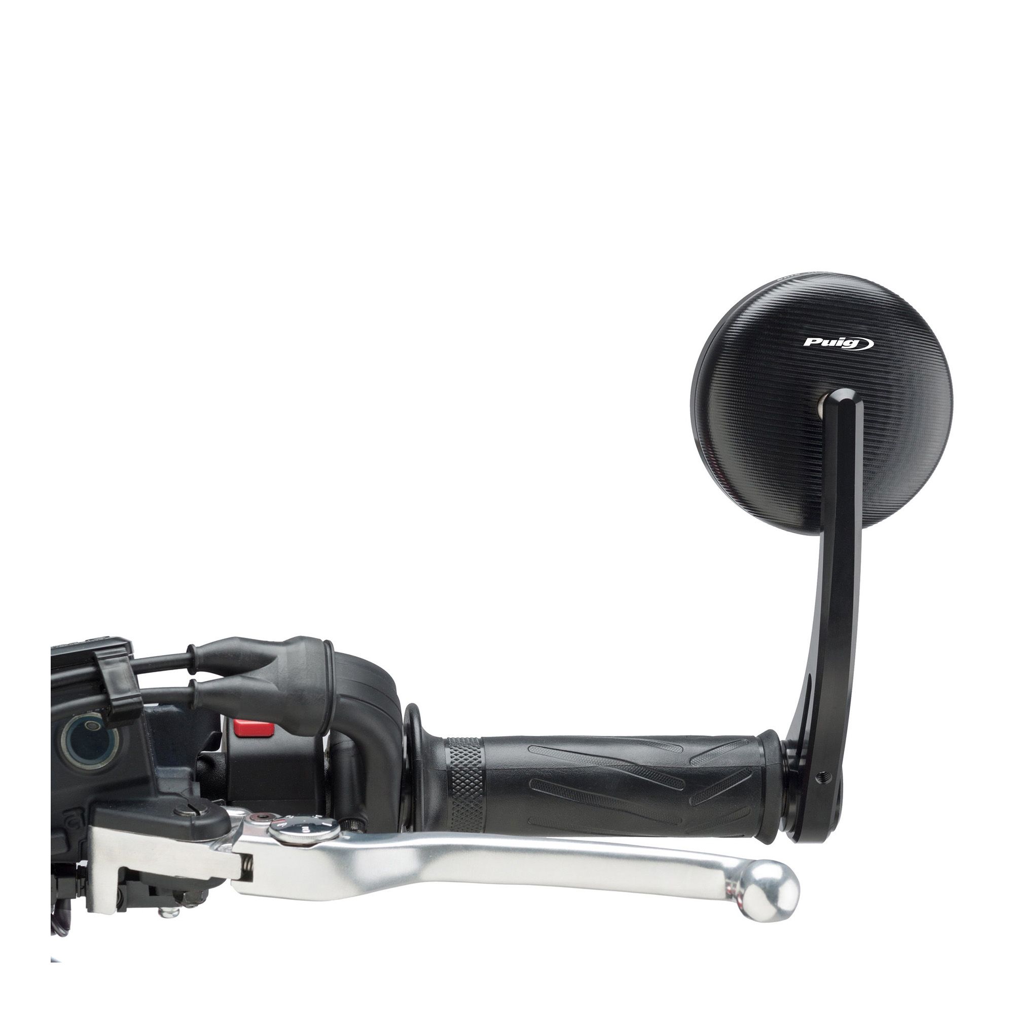 Puig Lenkerendenspiegel 9691N Aluminium schwarz inkl. Adapter (für: BMW F 800 R ABS )