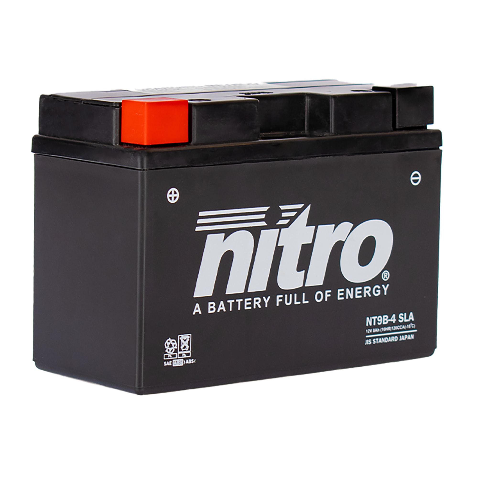 Nitro Batterie 12V 8AH YT9B-4 Gel (für: Yamaha XT 660 Z Tenere ABS )