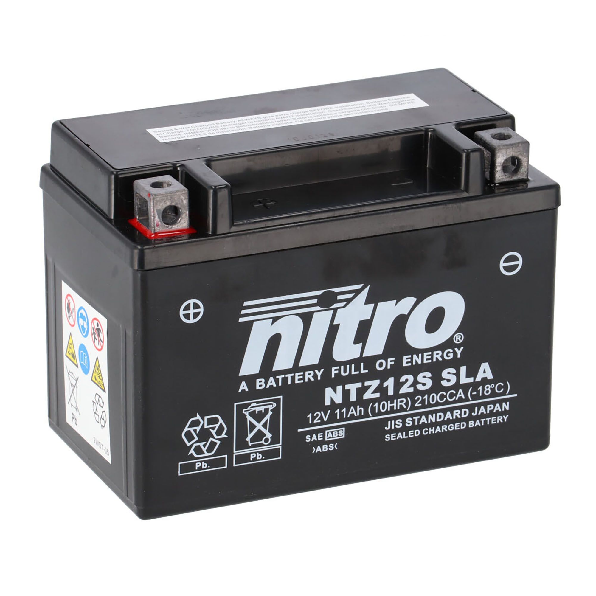 Nitro Batterie 12V 11AH YTZ12S Gel (für: Honda XL 650 V Transalp )