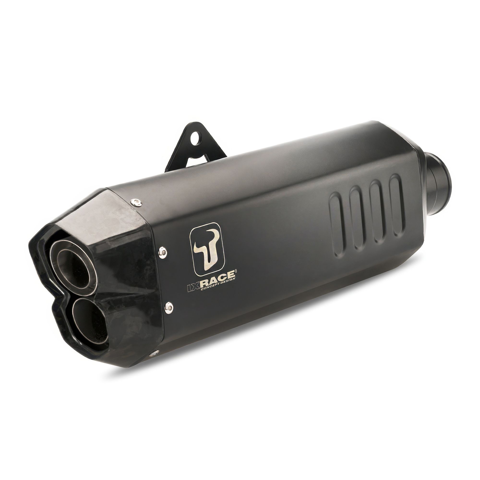 IXRACE Auspuff Titan Black (für: BMW R 1250 GS ABS )