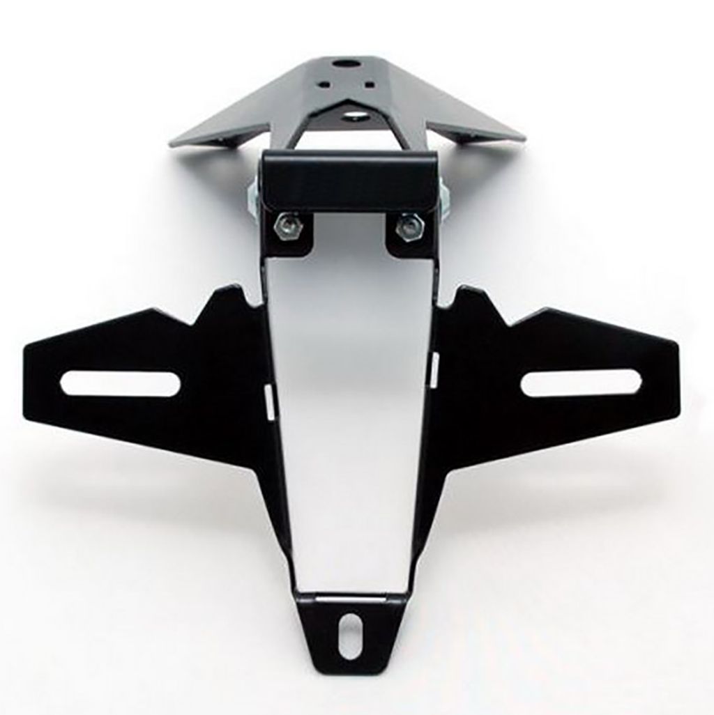 Bodis Kennzeichenträger Edelstahl schwarz (für: Aprilia RSV4 RR ABS )