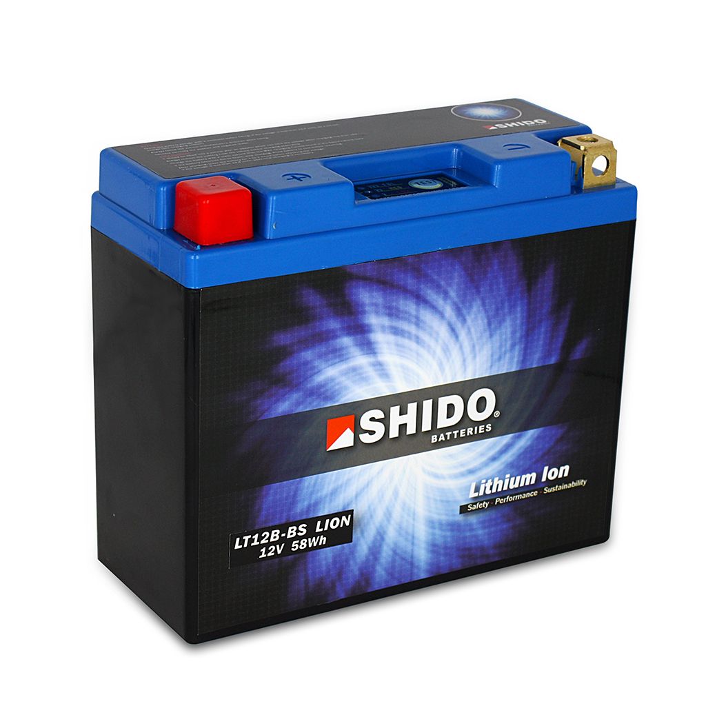 Shido Batterie 12V 4,8AH10AH YT12B-BS Lithium-Ionen 51291 (für: Vespa LX 125 (Einspritzer) )
