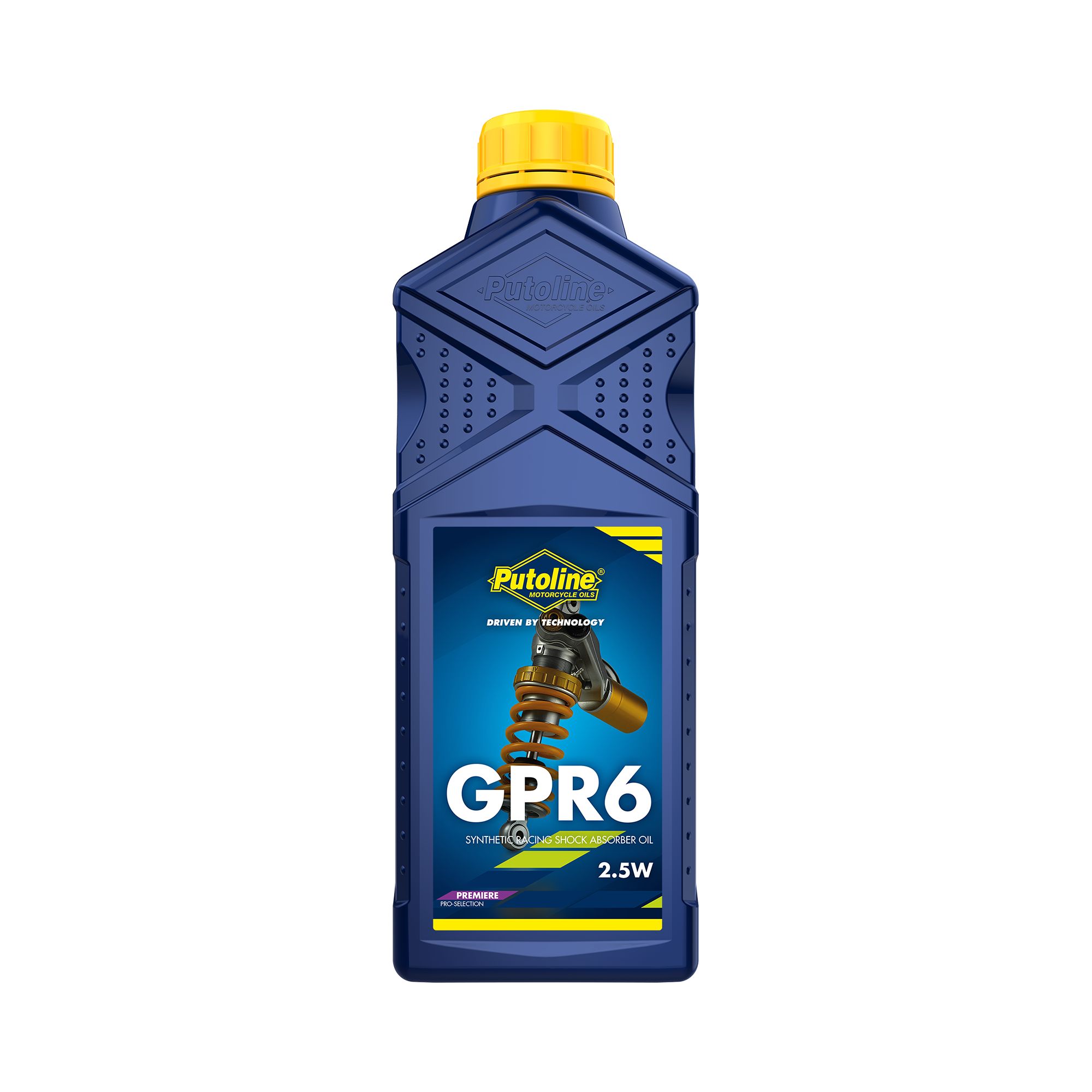 Putoline Stoßdämpferöl GPR6 1 Liter GPR6 SAE 2.5 (für: Husqvarna FE 350 4T )