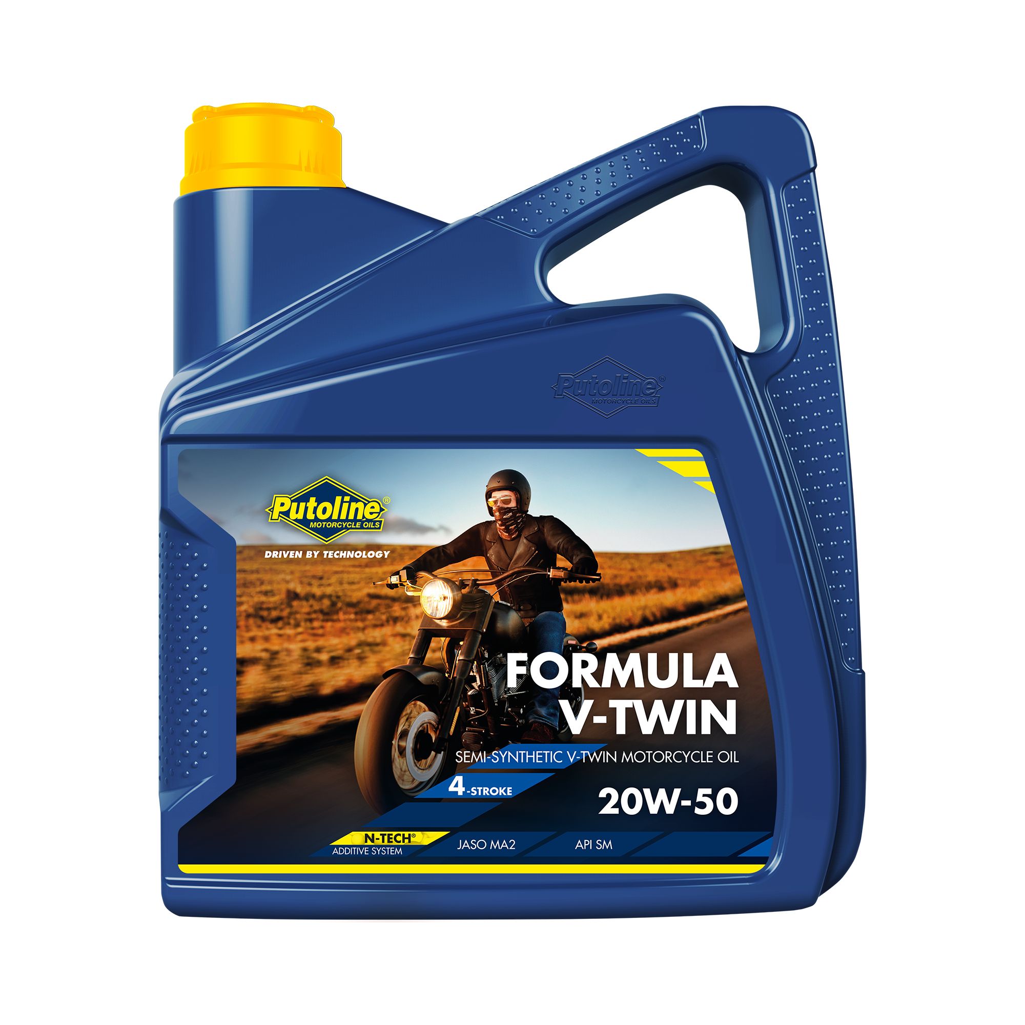 Putoline Öl 4Takt 20W50 4 Liter Motoröl Formula (für: Harley-Davidson FLHT 1584 E-Glide Std ABS )