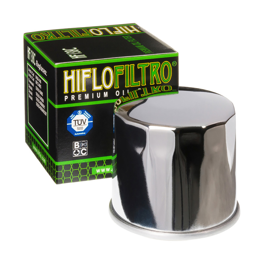 Hiflo Ölfilter Chrom (für: Suzuki DL 650 V-Strom XT ABS )