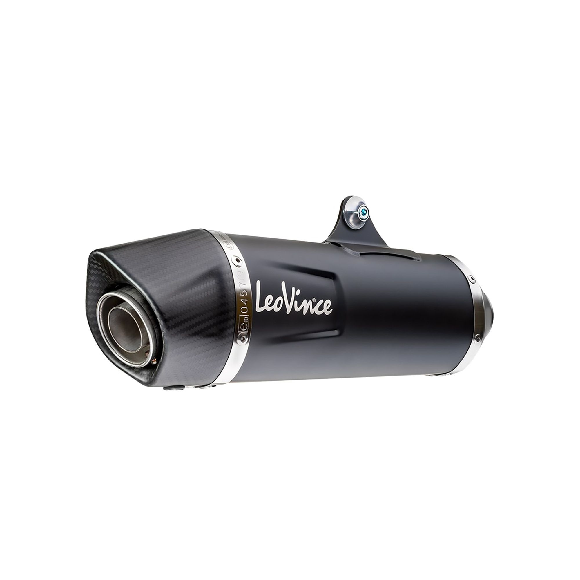 LeoVince Auspuff Nero Slip-On Edelstahl schwarz (für: Vespa GTS 125 ABS )