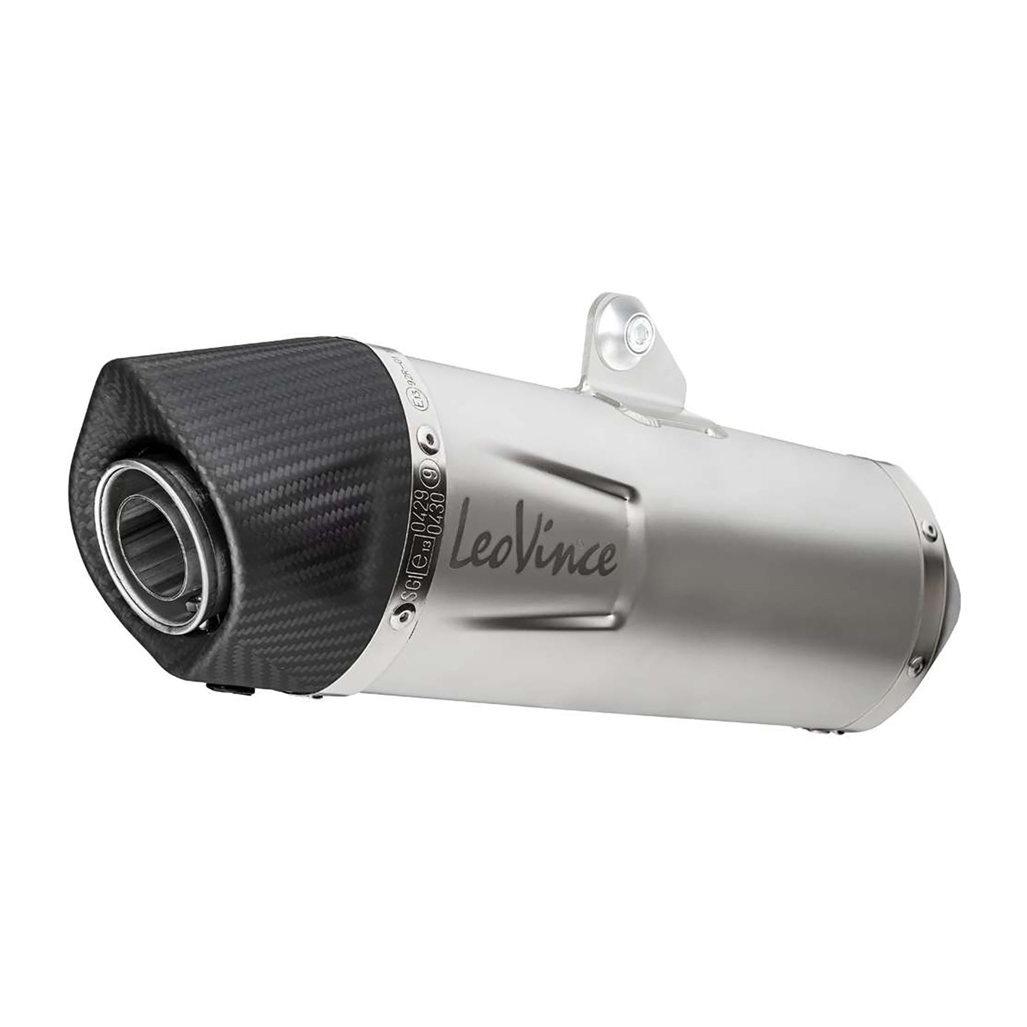 LeoVince Auspuff LV One Evo Slip-On-Satz Edelstahl (für: Husqvarna Supermoto 701 ABS )