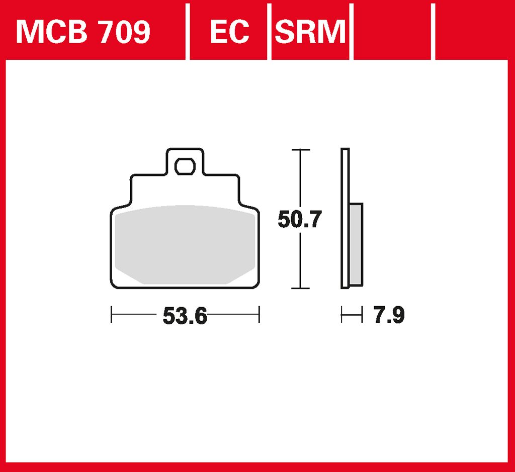 TRW Bremsbelag Sinter (für: Aprilia Leonardo 250 )