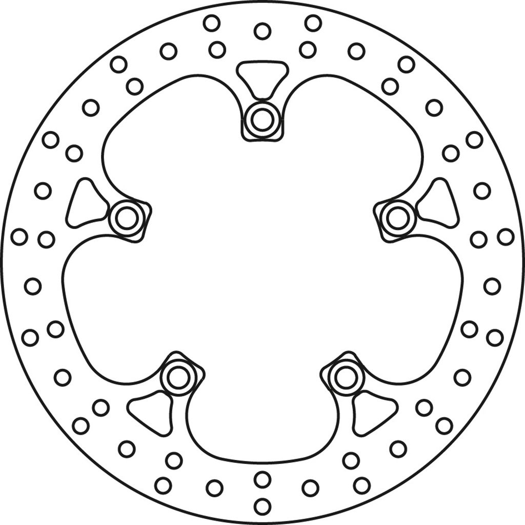 TRW Bremsscheibe (für: Suzuki AN 400 Burgman )