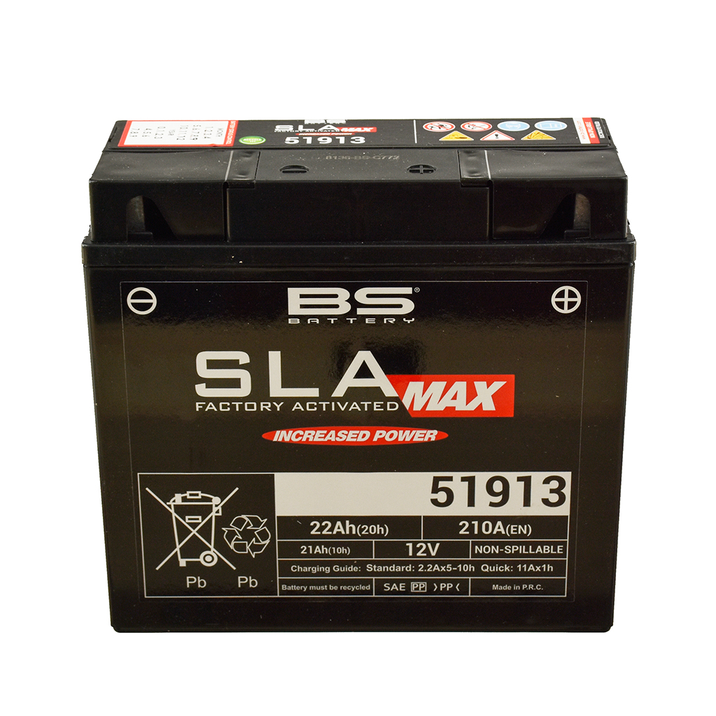 BS Batterie 12V 20AH 51913 Gel -Battery (für: BMW K 1100 RS )