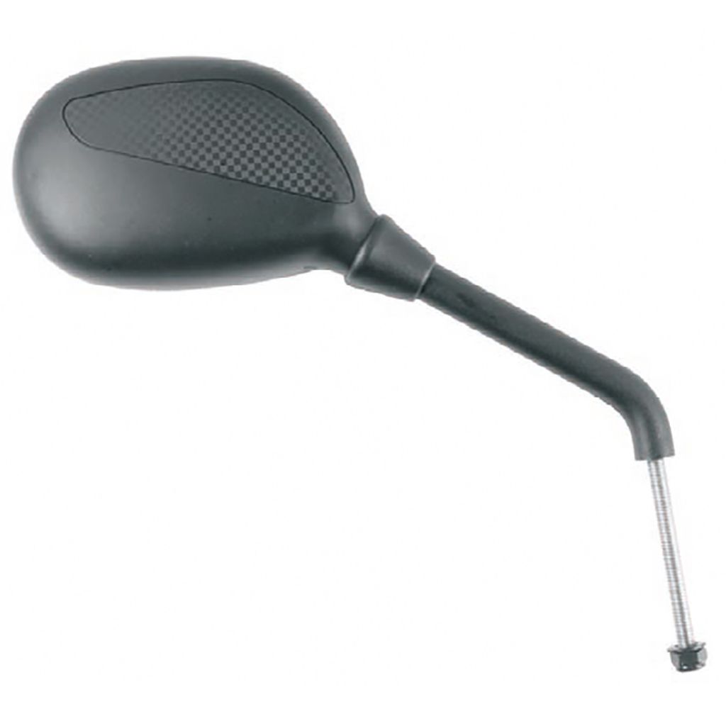VParts Spiegel rechts schwarz (für: Peugeot TKR 50 )