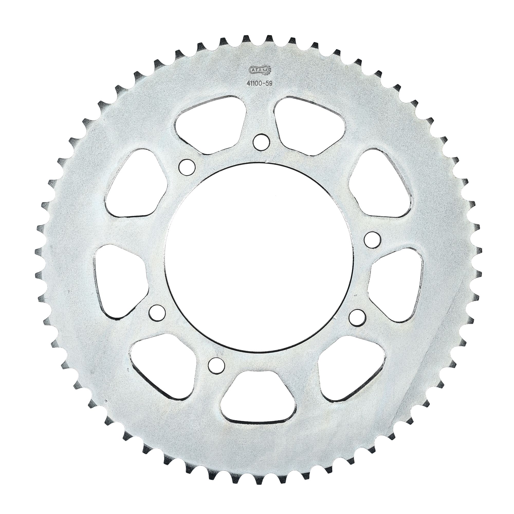 AFAM Kettenrad STAHL #420 53 Zähne (für: Derbi Senda 50 SM DRD Pro )