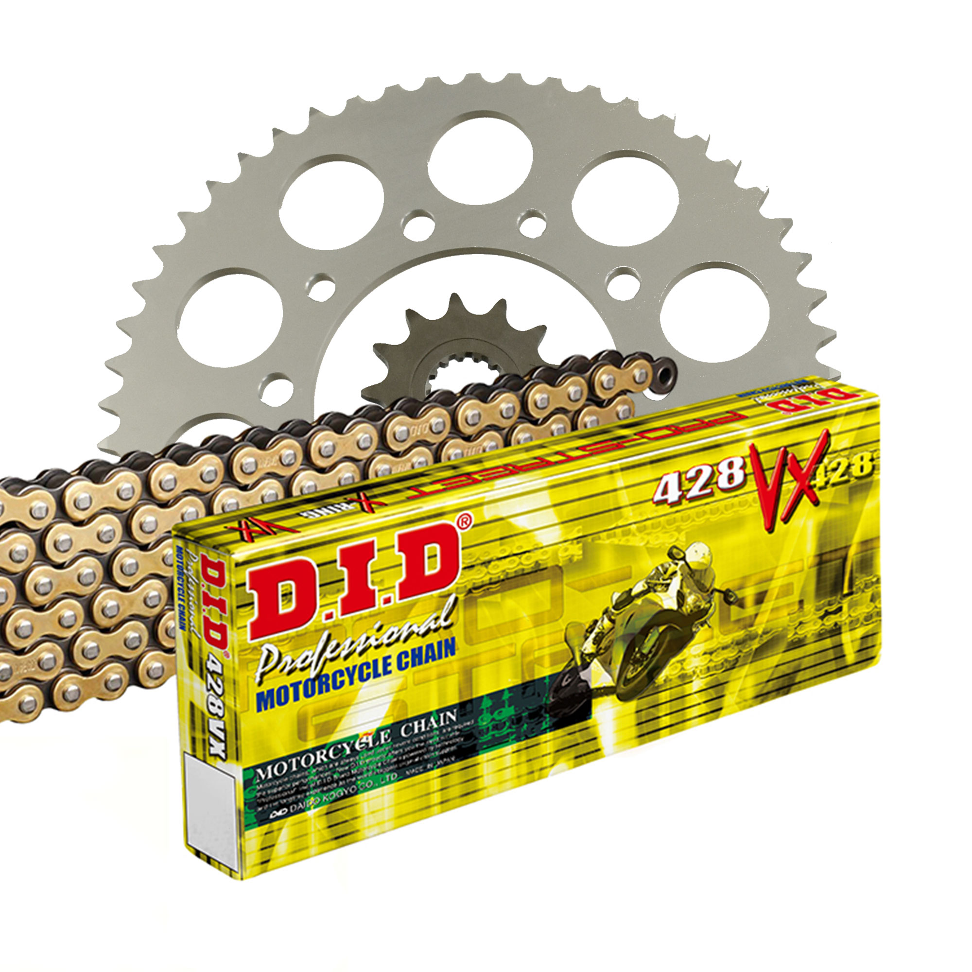 DID Kettenkit (für: Kymco KXR 50 04-07 ) 428 VX