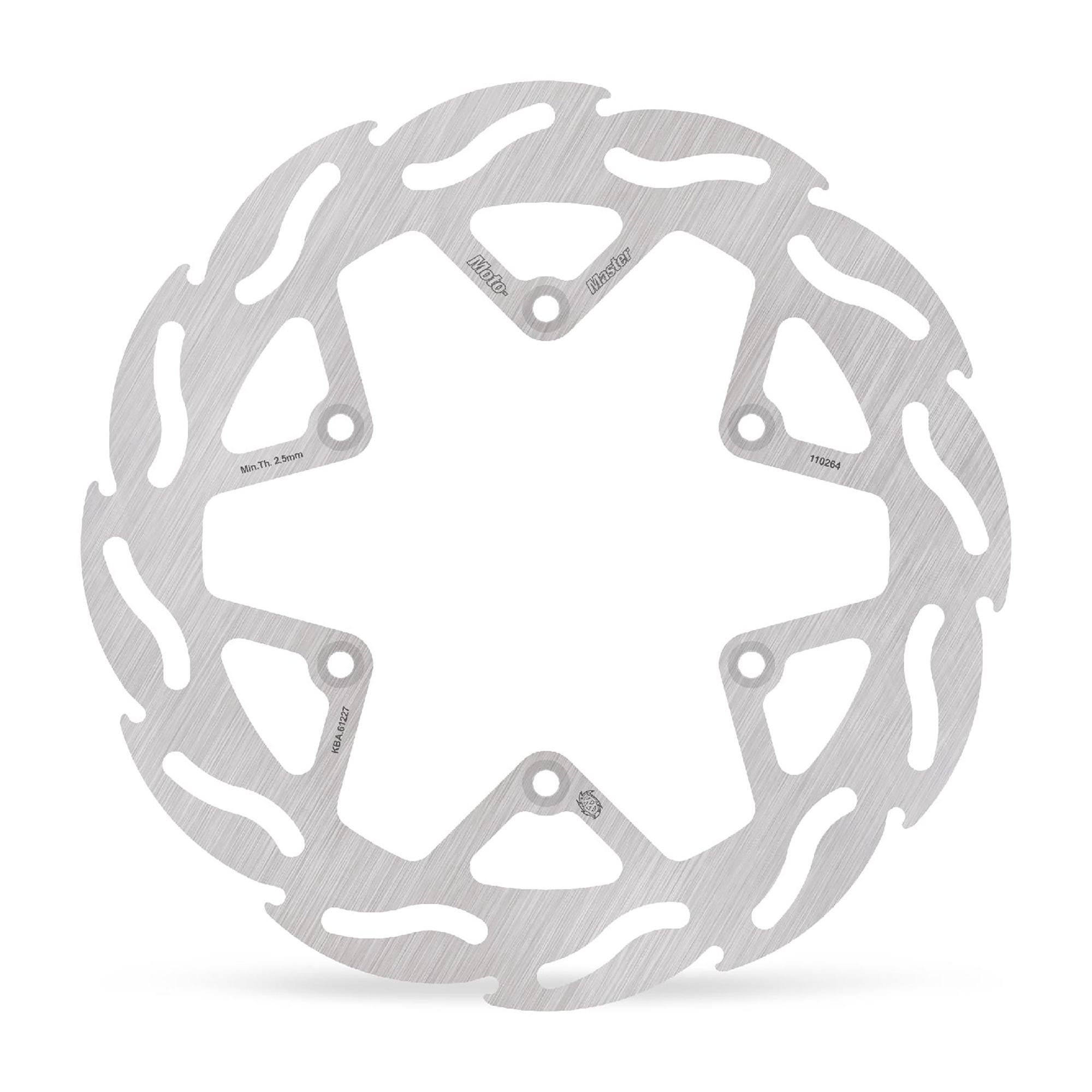 Moto-Master Bremsscheibe Flame vorn starr mit ABE (für: Kawasaki KX 80 (19/16 Zoll) )