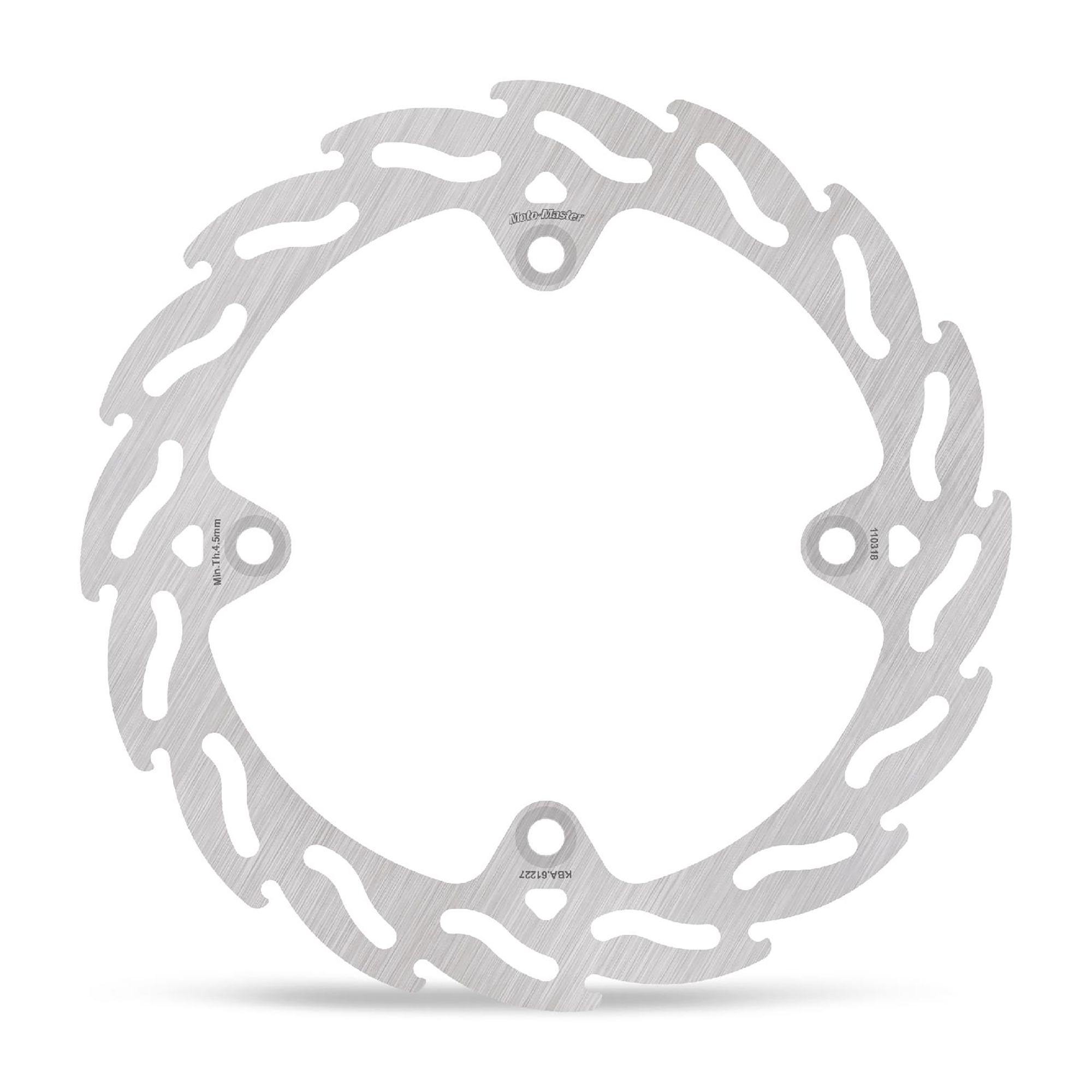 Moto-Master Bremsscheibe Flame hinten starr mit ABE (für: Suzuki SV 650 SA ABS )