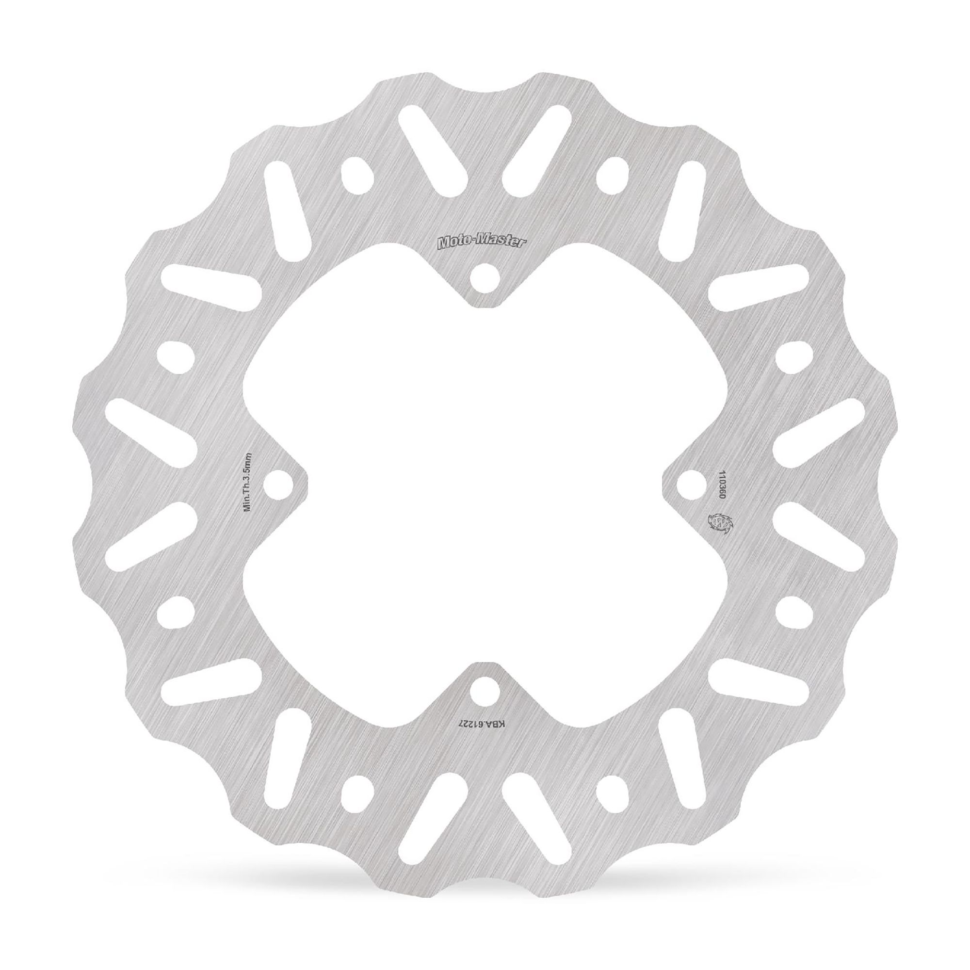 Moto-Master Bremsscheibe Nitro hinten starr mit ABE (für: Honda CR 80 RB (Gross Rad) )