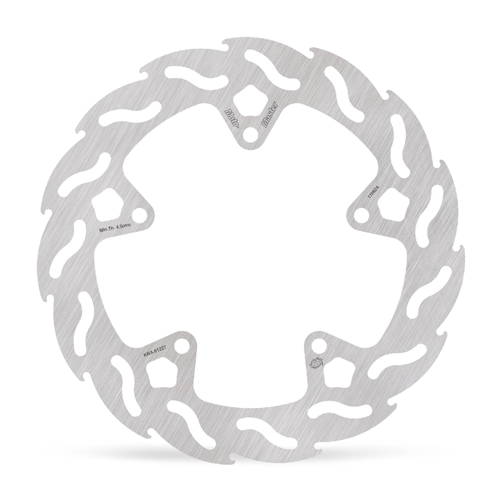 Moto-Master Bremsscheibe Flame hinten starr mit ABE (für: Yamaha XJ6 Diversion F ABS )