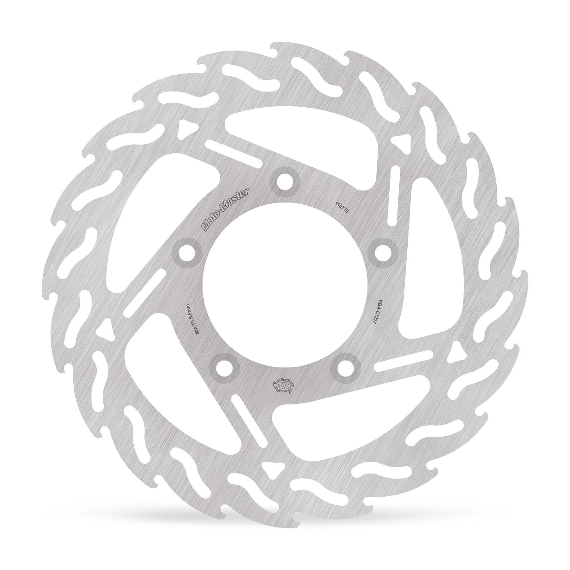 Moto-Master Bremsscheibe Flame hinten rechts starr mit ABE (für: Harley-Davidson VRSCAW 1130 V-Rod )