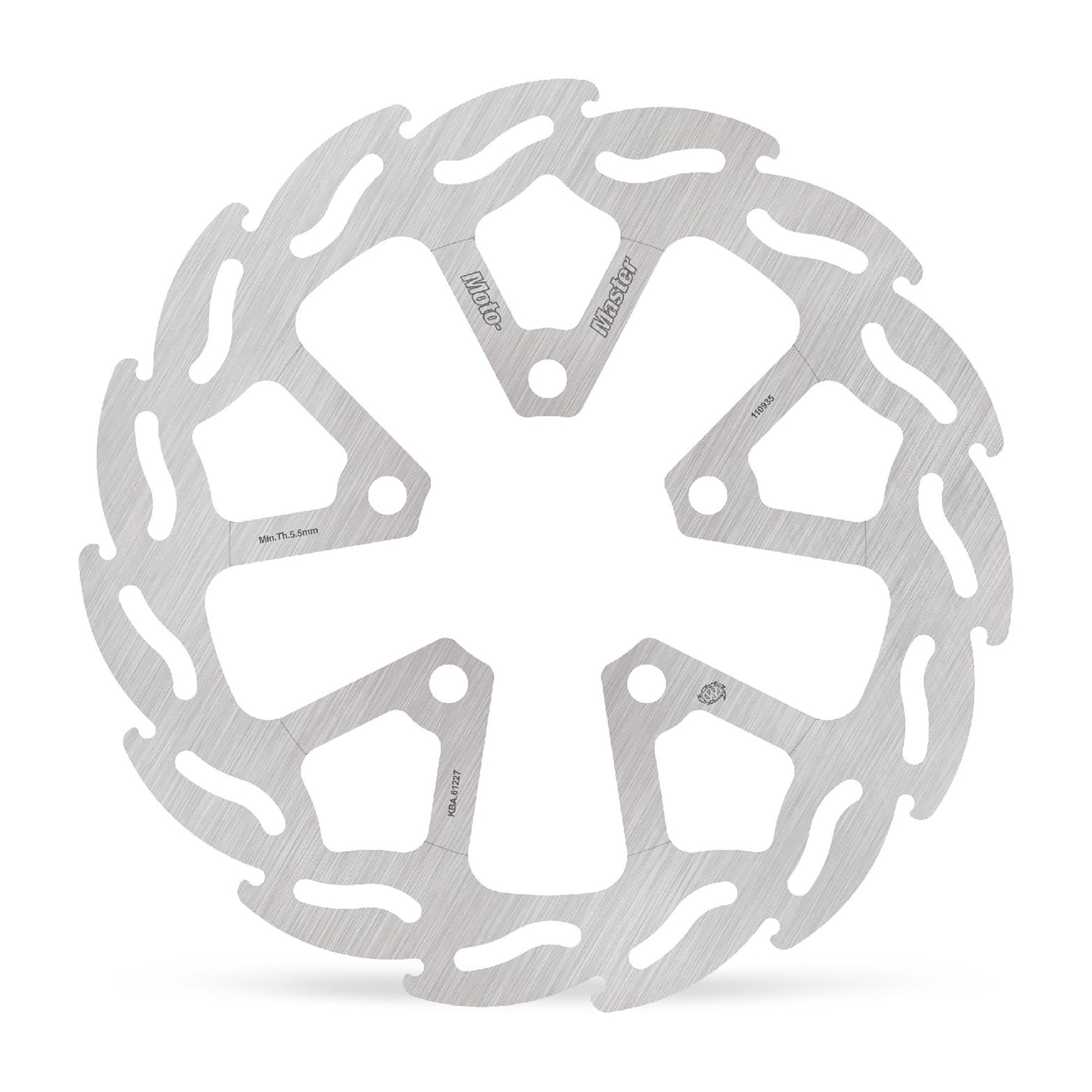 Moto-Master Bremsscheibe Flame hinten starr (für: Kawasaki Ninja H2 SX SE+ Tourer ABS )