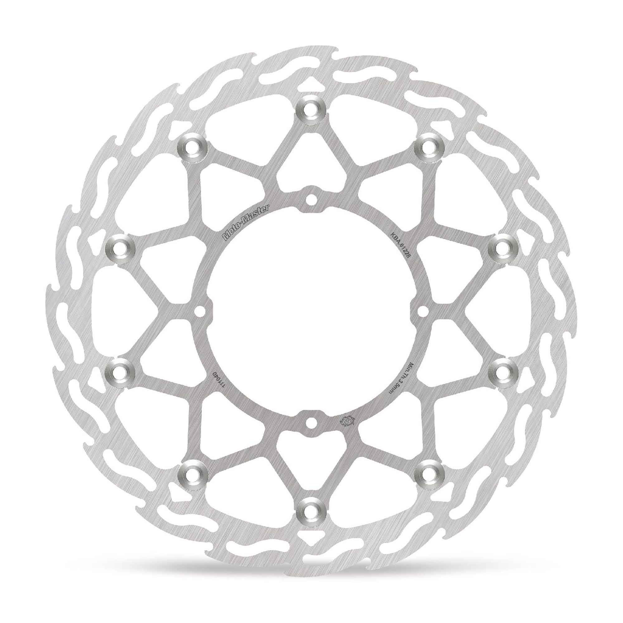 Moto-Master Bremsscheibe Flame vorn schwim. mit ABE Supermoto Street 320 (für: Honda XR 600 R )