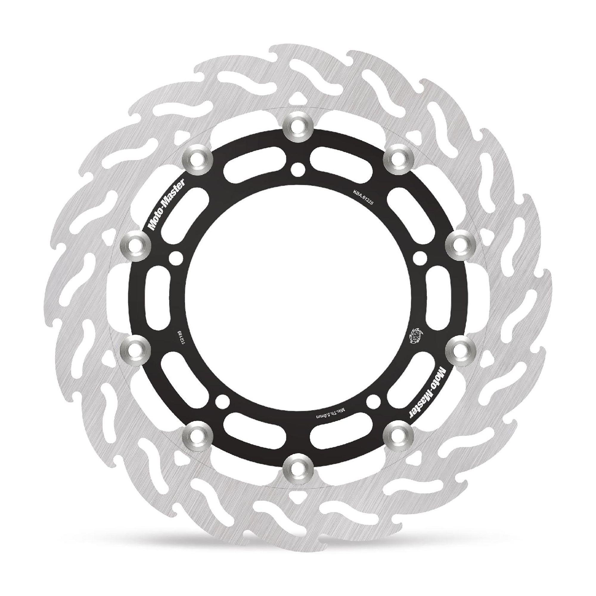 Moto-Master Bremsscheibe Flame vorn rechts schwim. Racing Flame - 5 (für: Yamaha FZ6 S2 Fazer ABS )