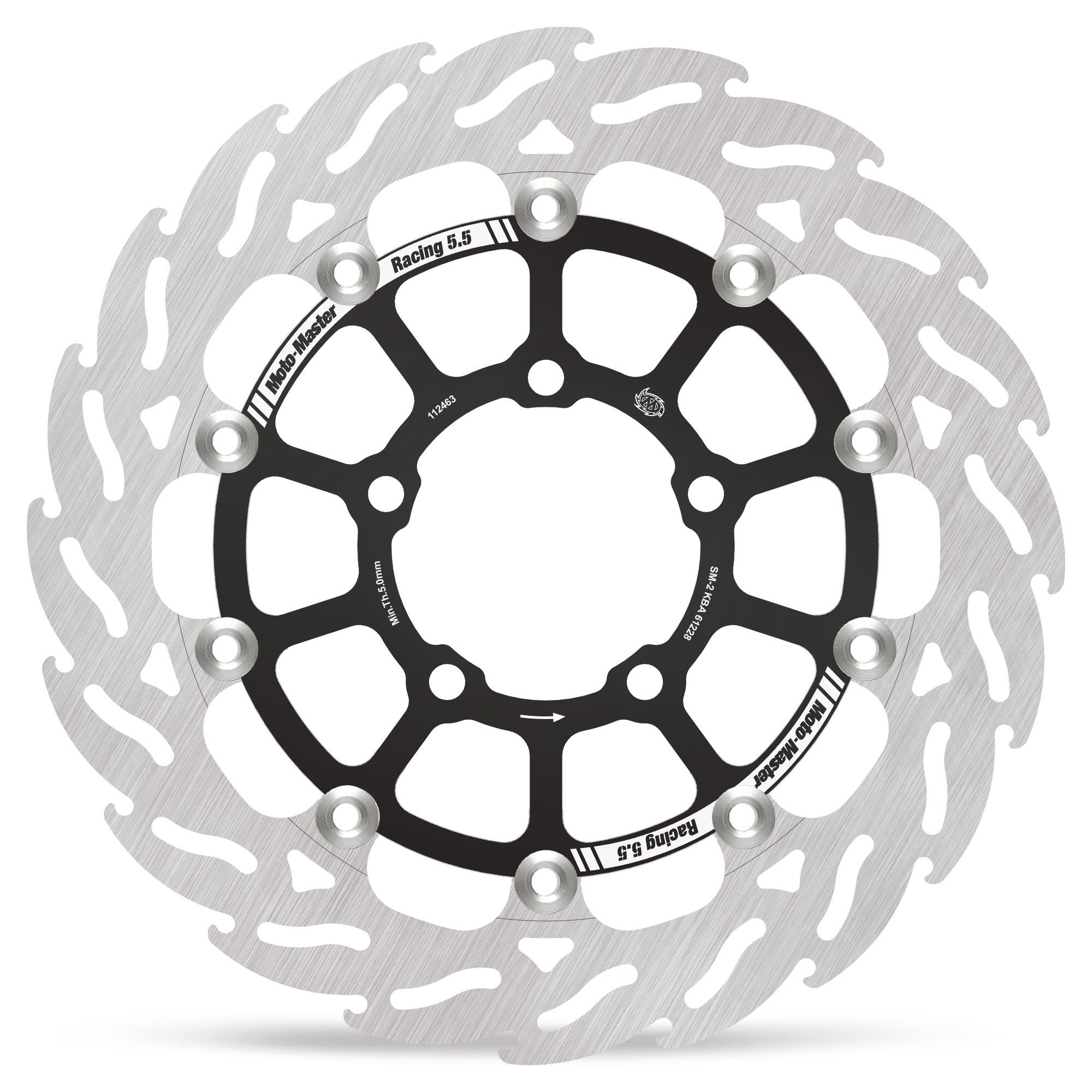 Moto-Master Bremsscheibe Flame vorn links schwim. Racing Flame - 5 (für: Triumph Tiger Sport 800 )