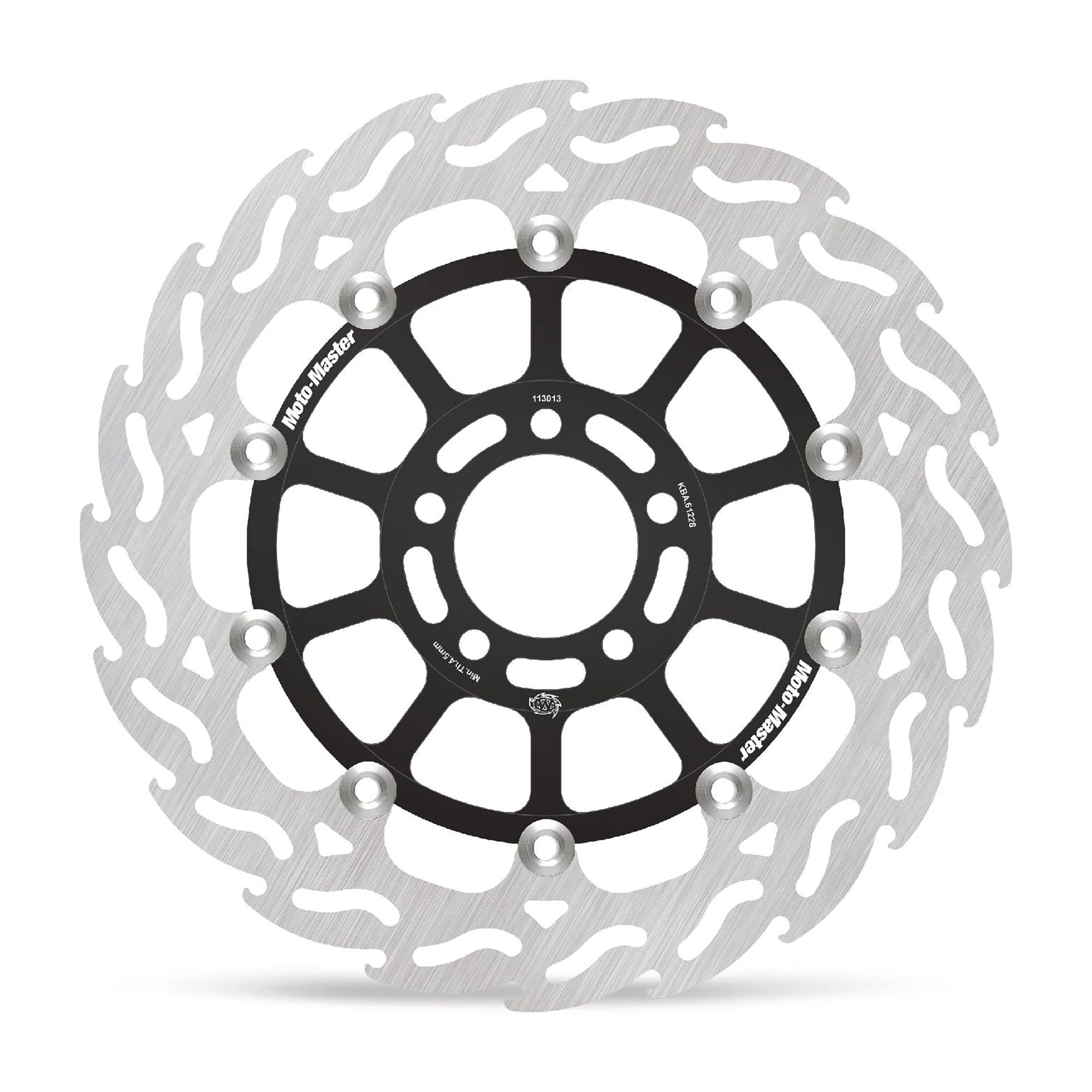 Moto-Master Bremsscheibe Flame vorn links schwimmend mit ABE (für: Kawasaki ZRX 1200 )