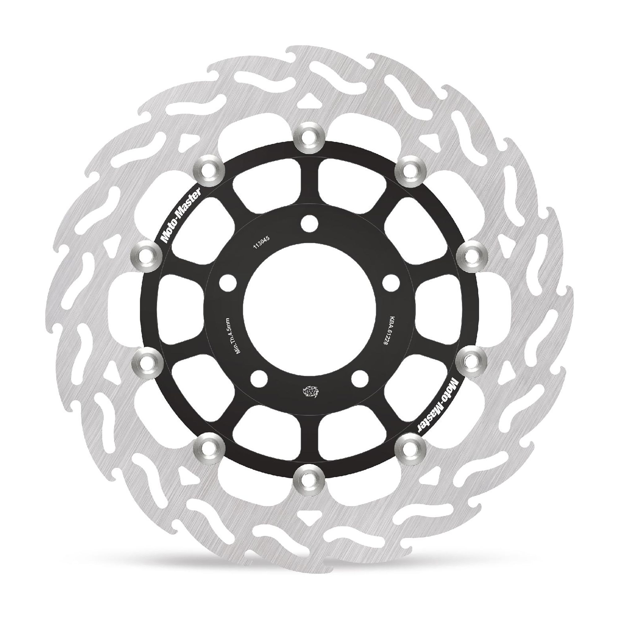 Moto-Master Bremsscheibe Flame vorn rechts schwimmend mit ABE (für: Triumph Daytona 600 )