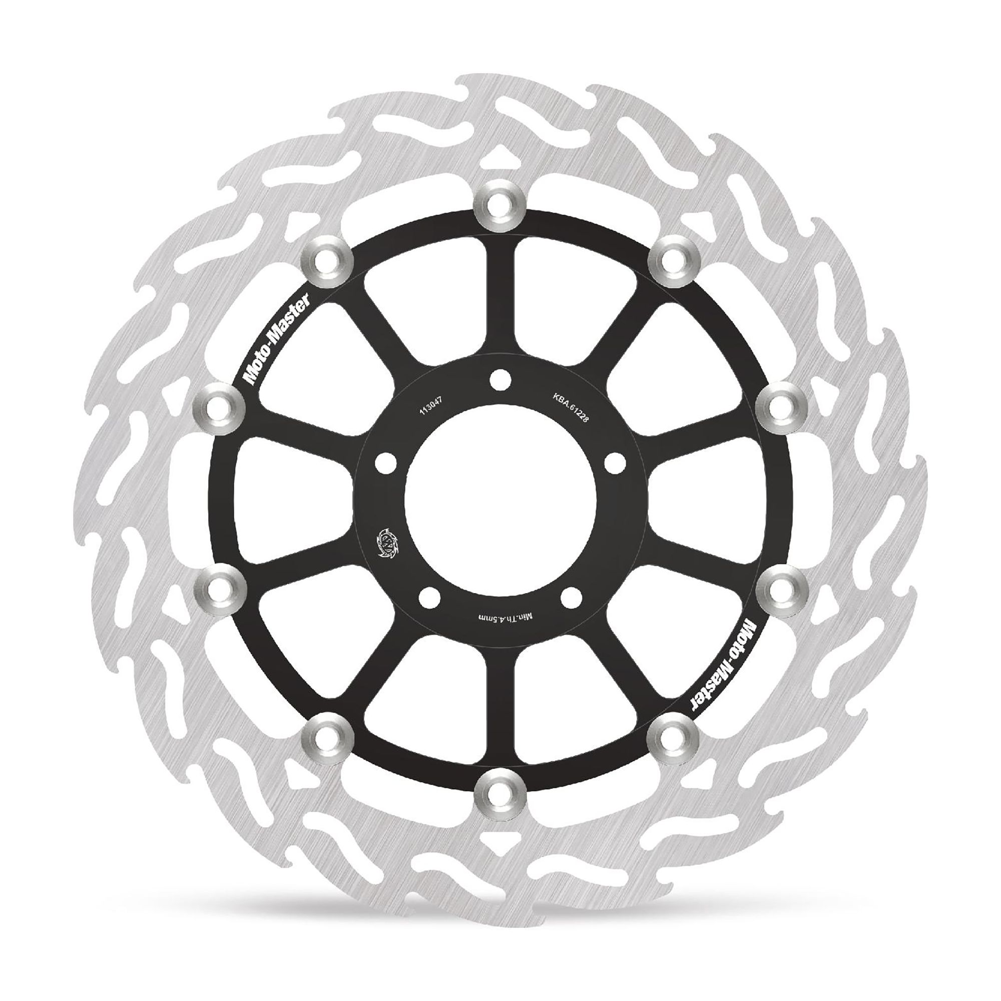 Moto-Master Bremsscheibe Flame vorn rechts schwimmend mit ABE (für: Ducati Panigale V2 955 )