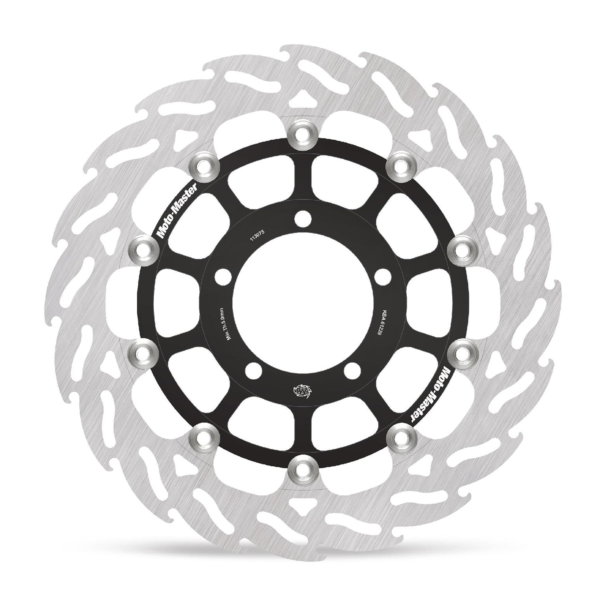 Moto-Master Bremsscheibe Flame vorn rechts schwim. Racing Flame (für: Triumph Street Triple 675 R )
