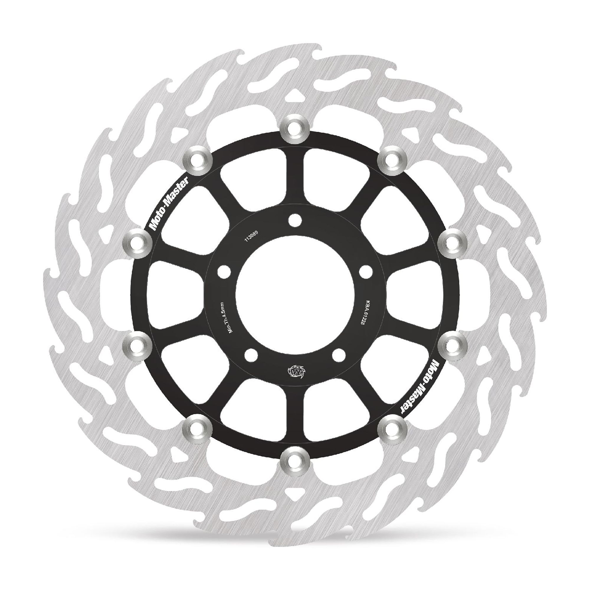 Moto-Master Bremsscheibe Flame vorn links schwimmend mit ABE (für: Ducati Hypermotard SP 1100 )