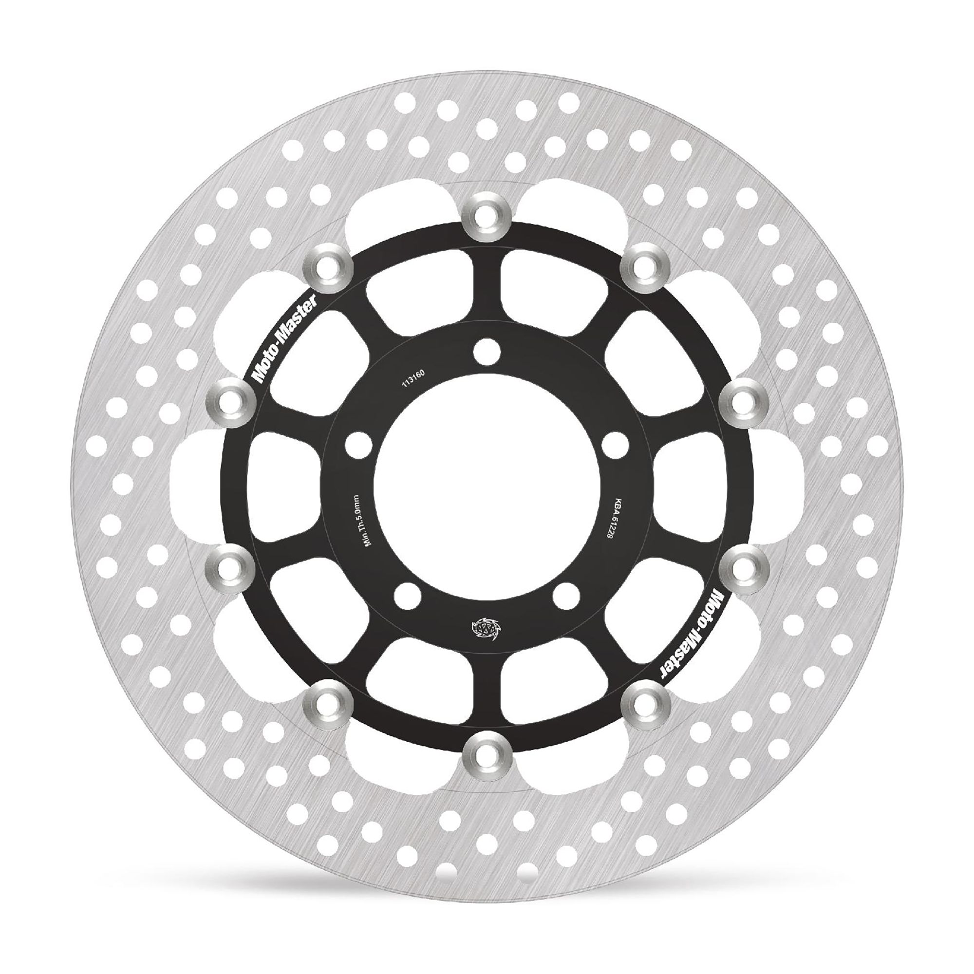 Moto-Master Bremsscheibe Halo vorn schwimmend Racing - 5,5mm mit (für: Triumph Daytona 675 R )