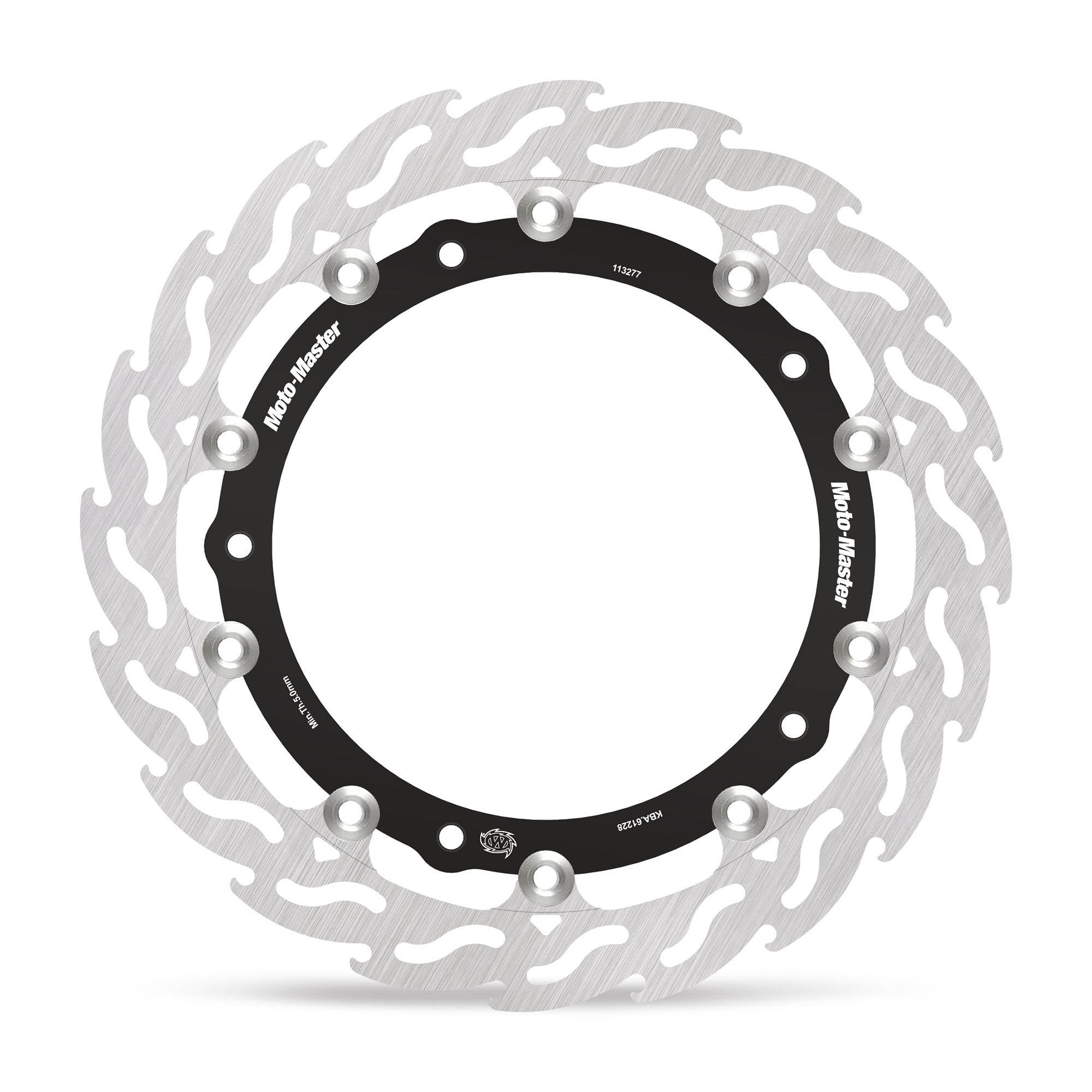 Moto-Master Bremsscheibe Racing Flame vorne links schwimmend 5,5mm (für: BMW R 1300 GS Adventure )